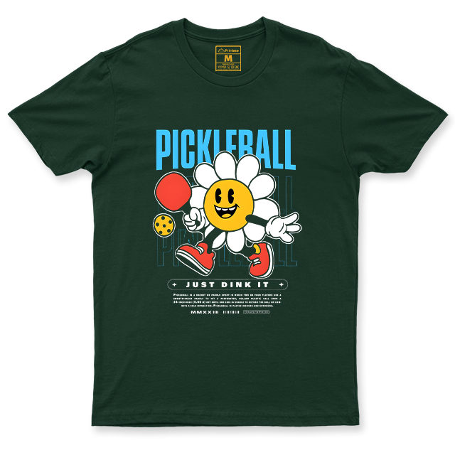 Drifit Shirt: Pickleball Flower