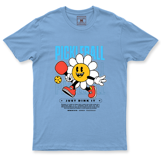 Drifit Shirt: Pickleball Flower