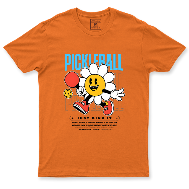Drifit Shirt: Pickleball Flower