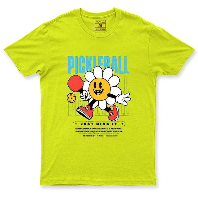 Drifit Shirt: Pickleball Flower