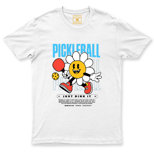Drifit Shirt: Pickleball Flower