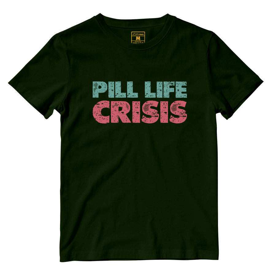 Cotton Shirt: Pill Life Crisis