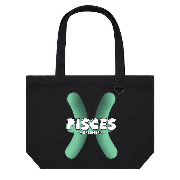 Landscape Tote Bag: Pisces Bubble