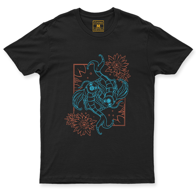 C.Spandex Shirt: Pisces Steampunk