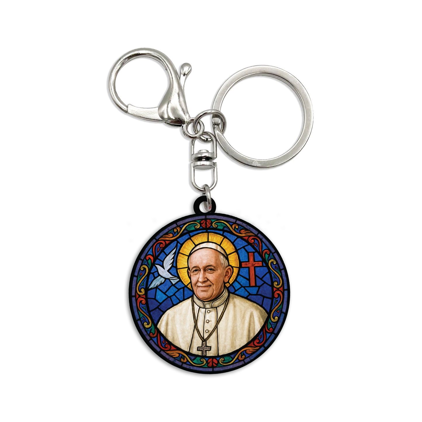 Acrylic Bag Charm: Pop Francis