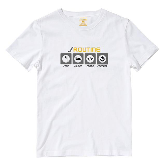 Cotton Shirt: Programmer Routine