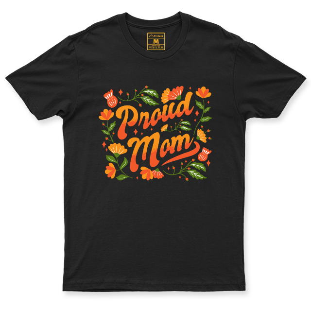 C. Spandex Shirt: Proud Mom
