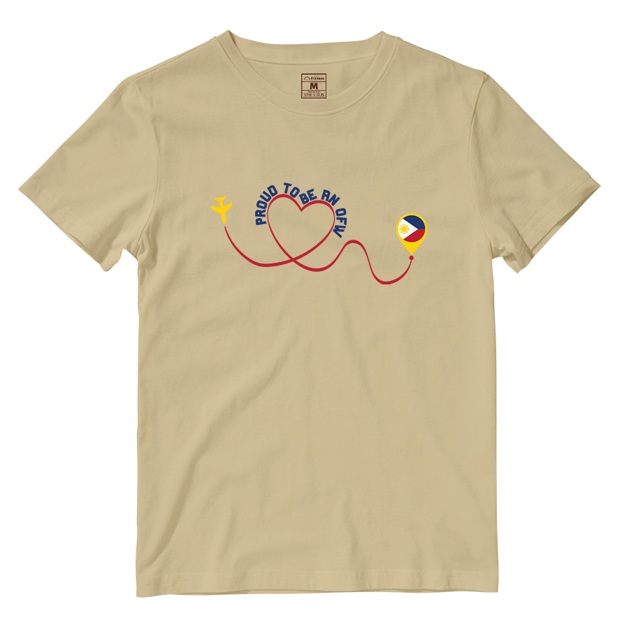 Cotton Shirt: Proud To Be An OFW