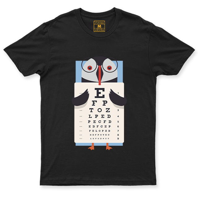 C. Spandex Shirt: Puffin Eye Chart
