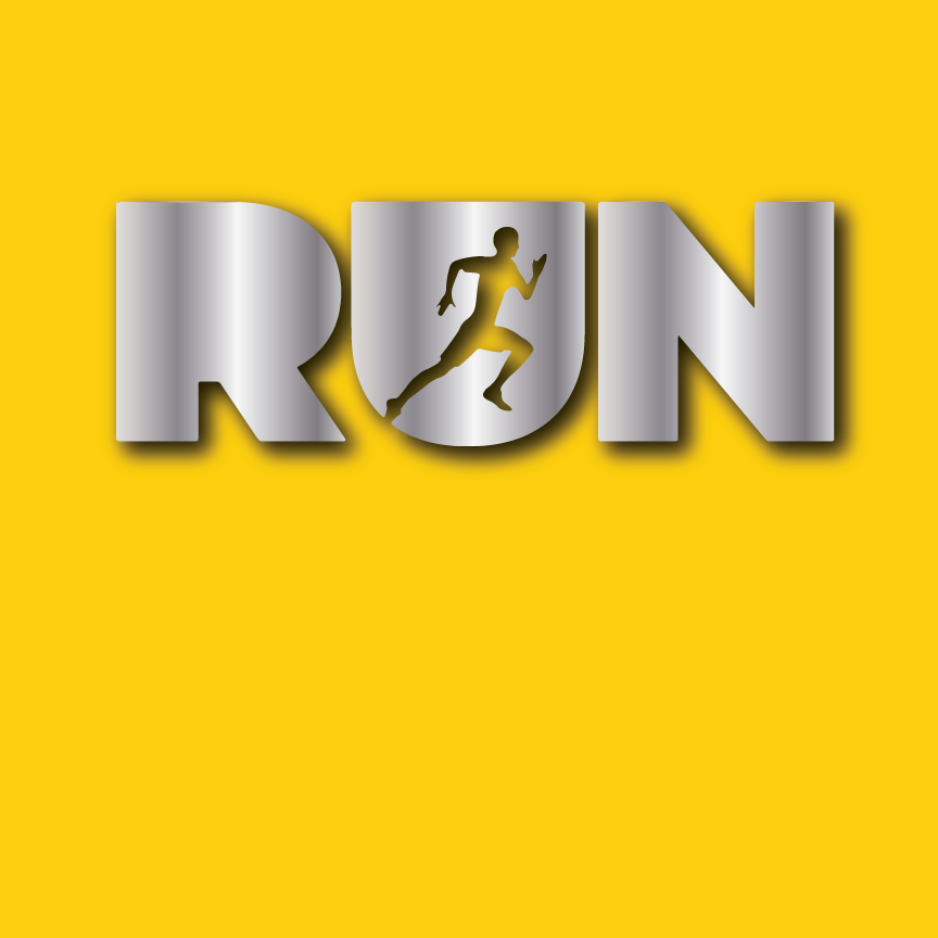 Vehicle Sticker: RUN