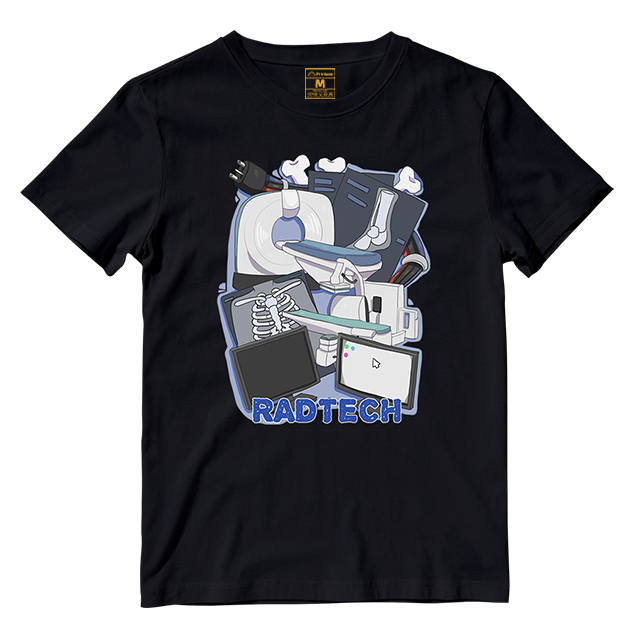Cotton Shirt: RadTech Doodle