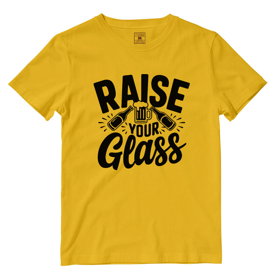 Cotton Shirt: Raise Glass