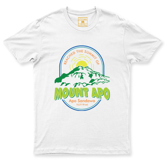 Drifit Shirt: Reached Mt Apo