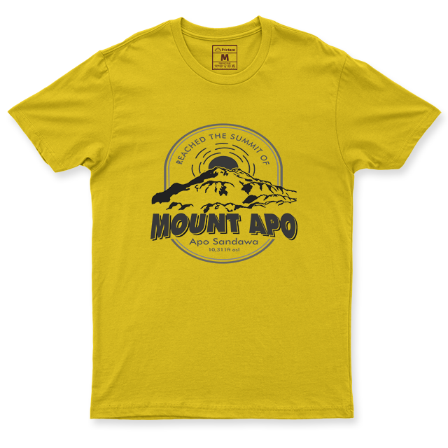 Drifit Shirt: Reached Mt Apo