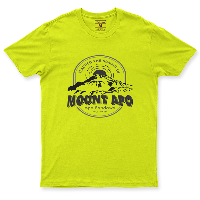 Drifit Shirt: Reached Mt Apo