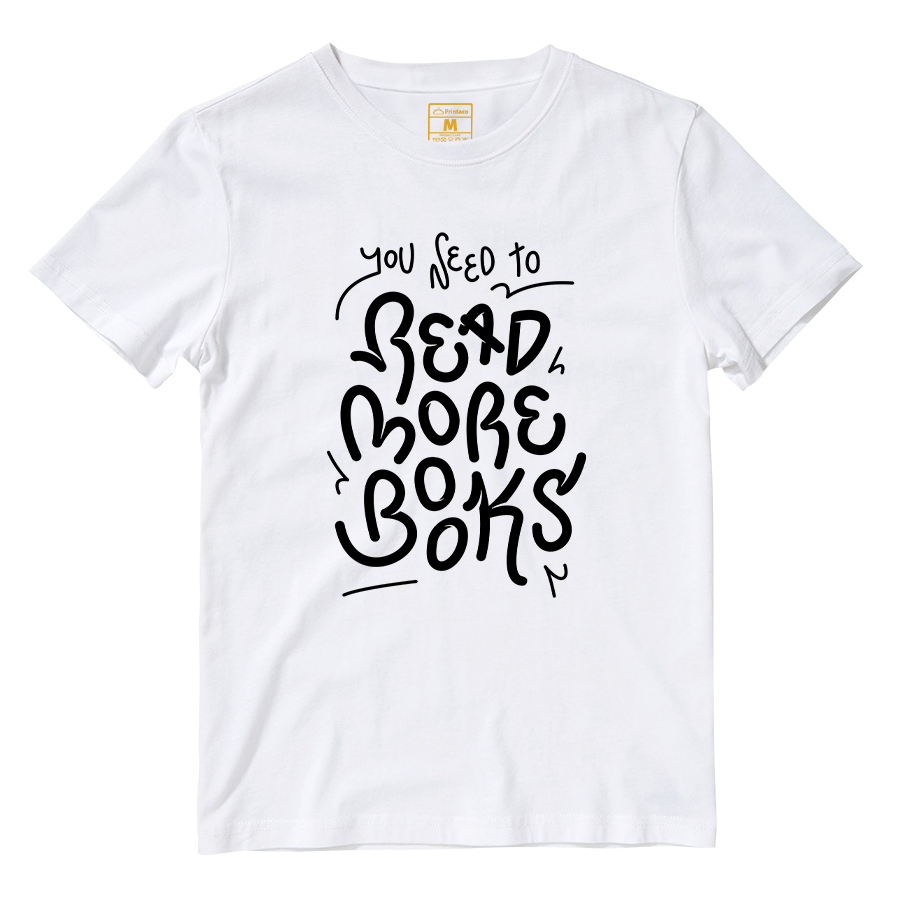 Cotton Shirt: Read More Books