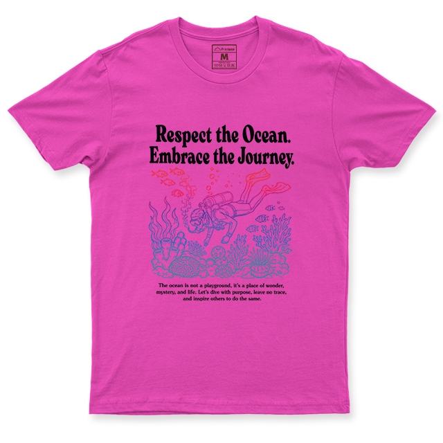 Drifit Shirt: Respect Ocean