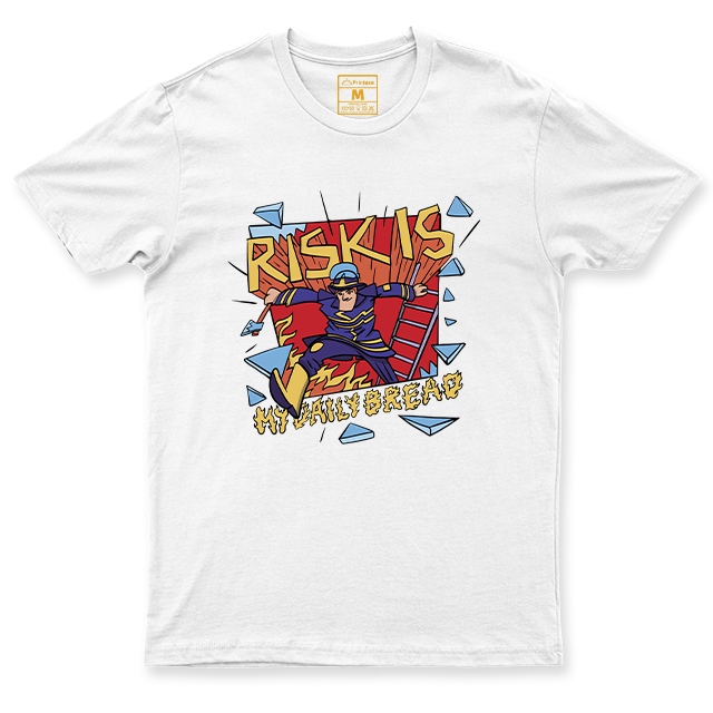 C. Spandex Shirt: Risk Firefighter