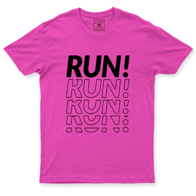 Drifit Shirt: Run! Badge