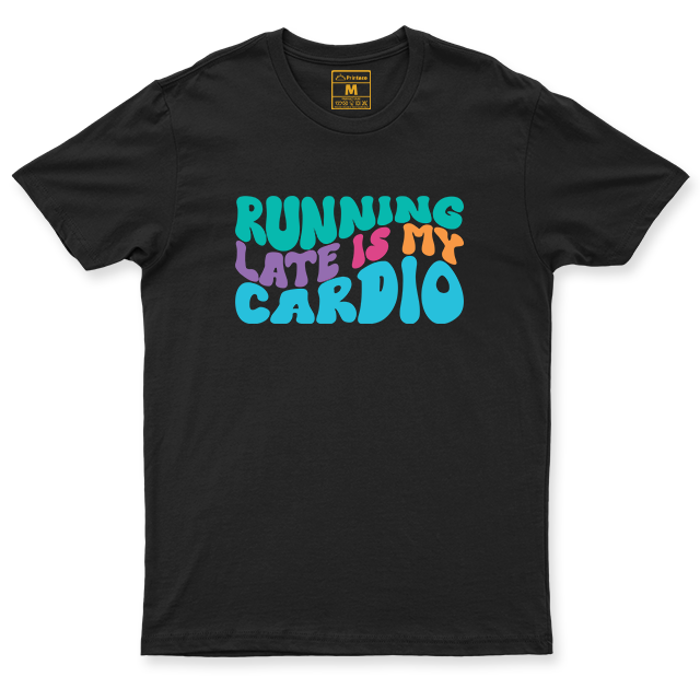 Drifit Shirt: Running Late Cardio
