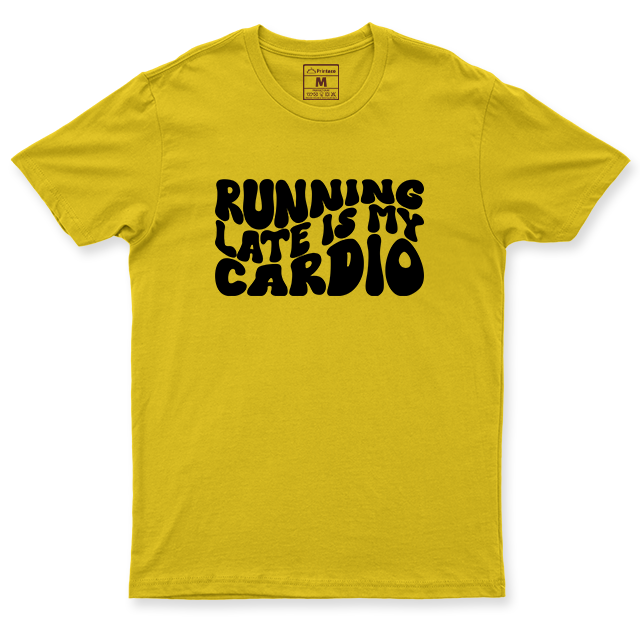 Drifit Shirt: Running Late Cardio