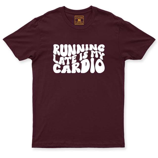 Drifit Shirt: Running Late Cardio