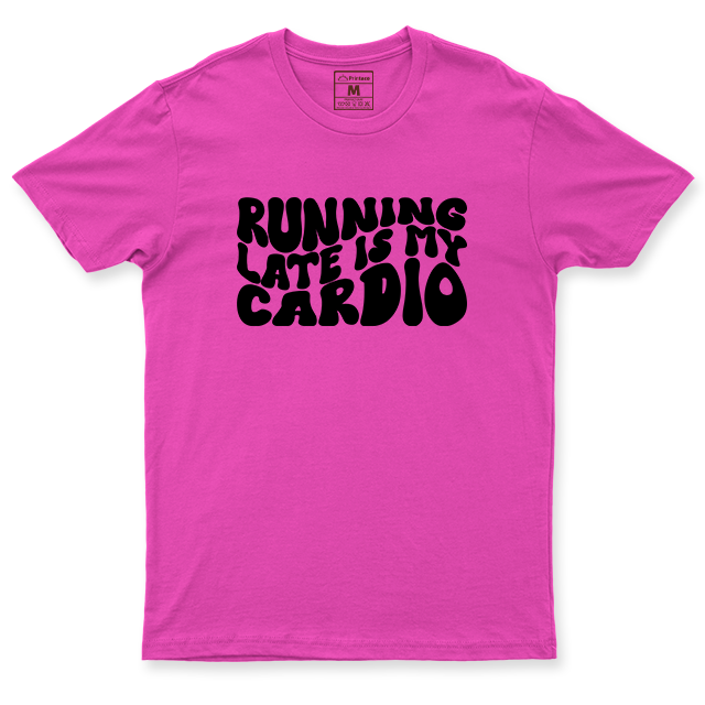 Drifit Shirt: Running Late Cardio