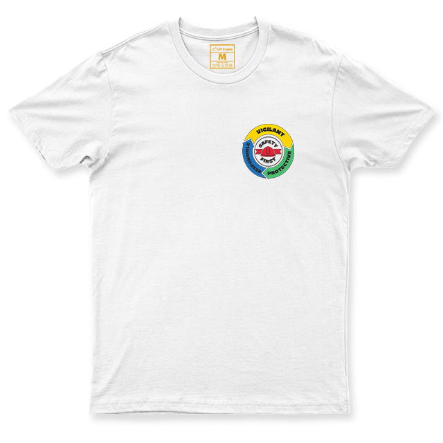 Drifit Shirt: Safety First Badge