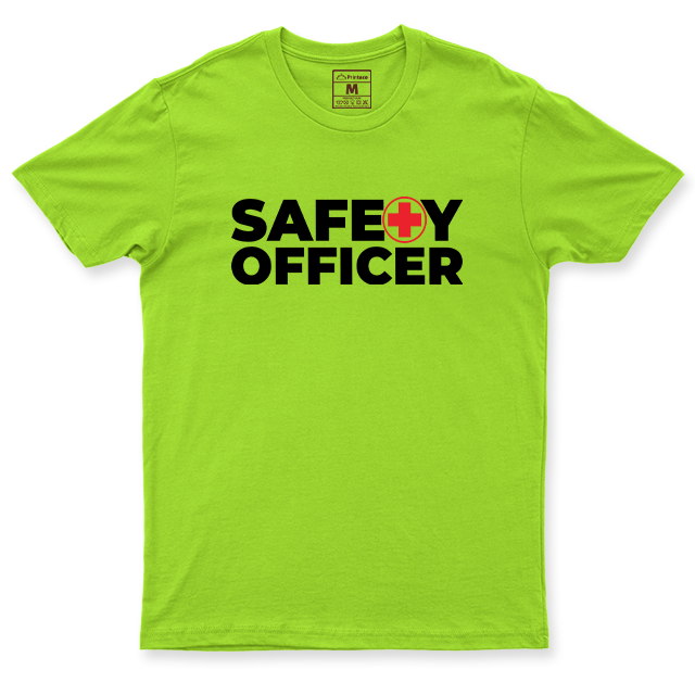 Drifit Shirt: Safety Officer Red