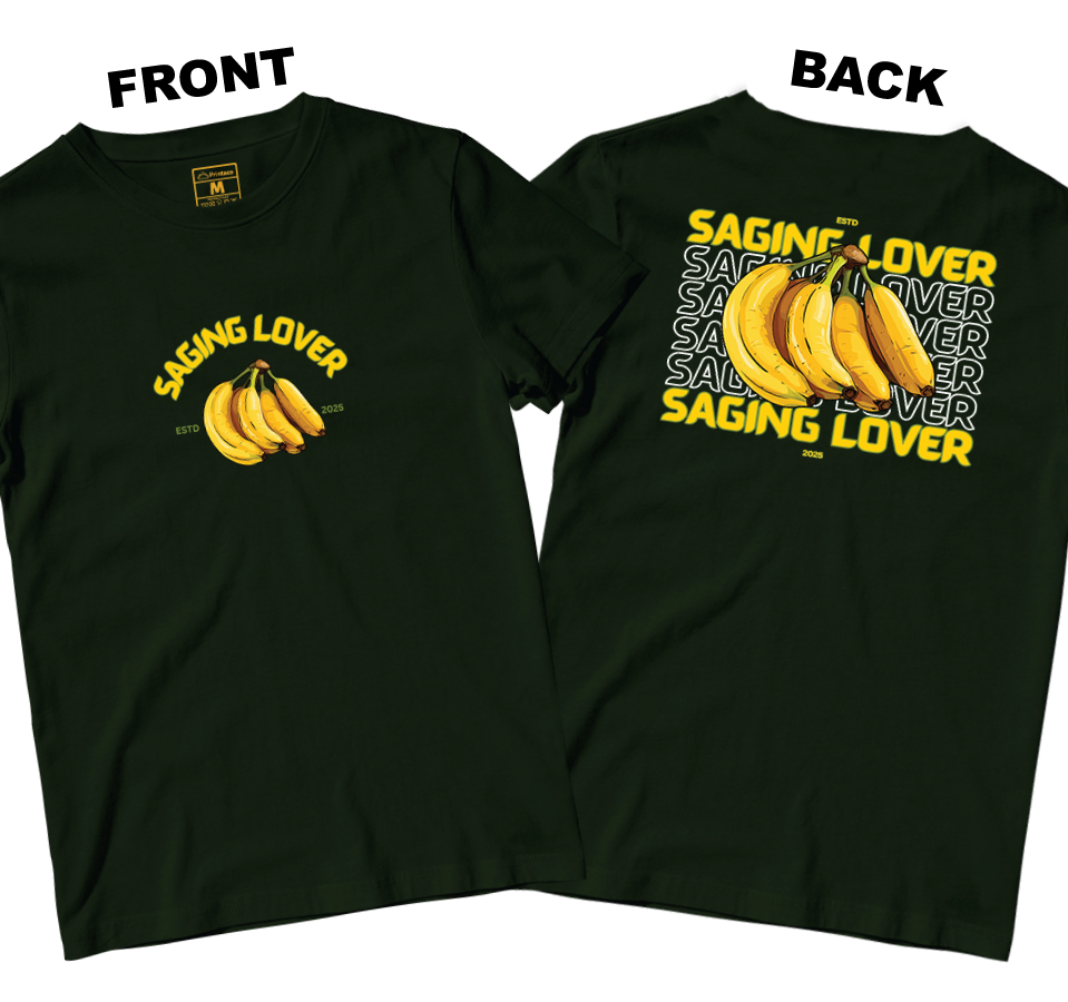 Cotton Shirt: Saging Lover (Front and Back)