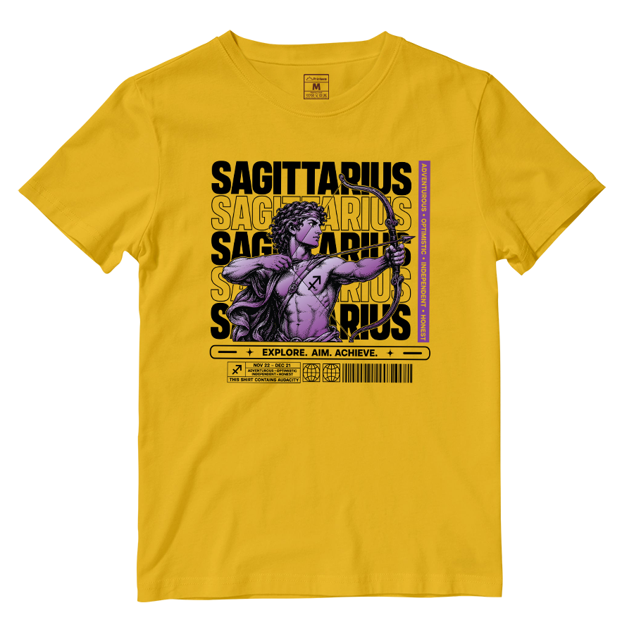 Cotton Shirt: Sagittarius Adventurous