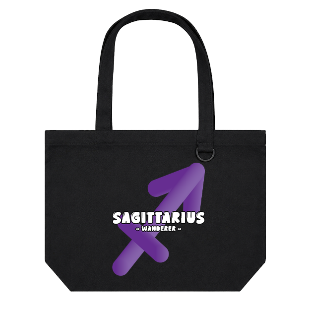 Landscape Tote Bag: Sagittarius Bubble