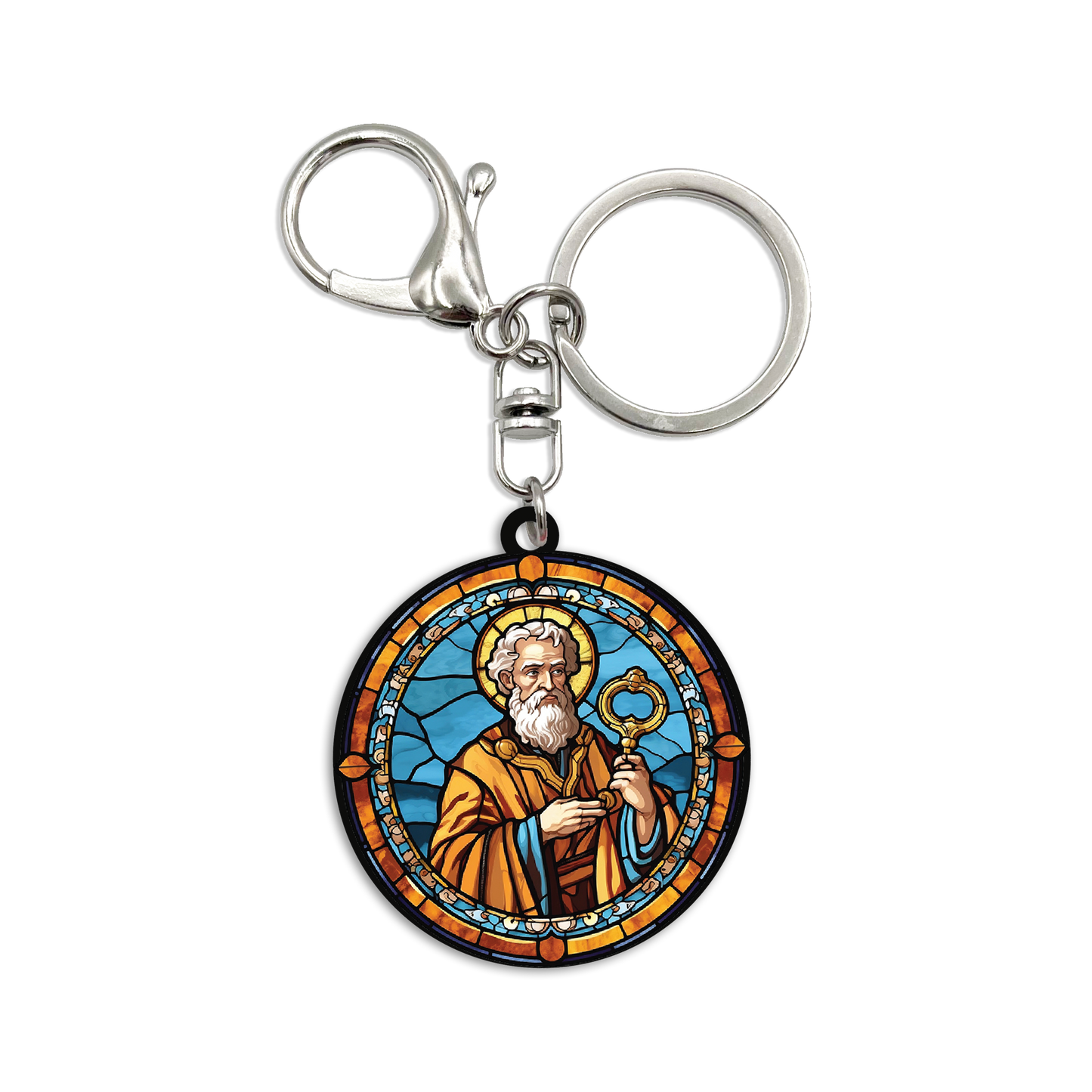 Acrylic Bag Charm: Saint Peter