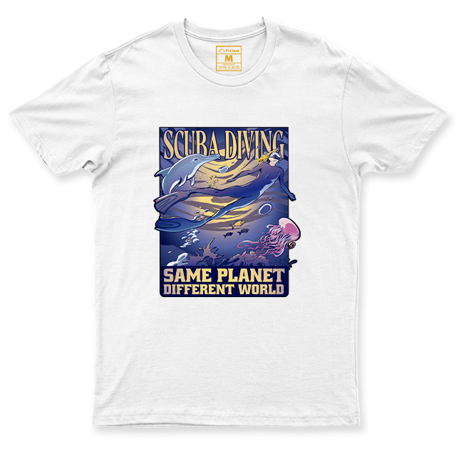 Drifit Shirt: Same Planet Different World