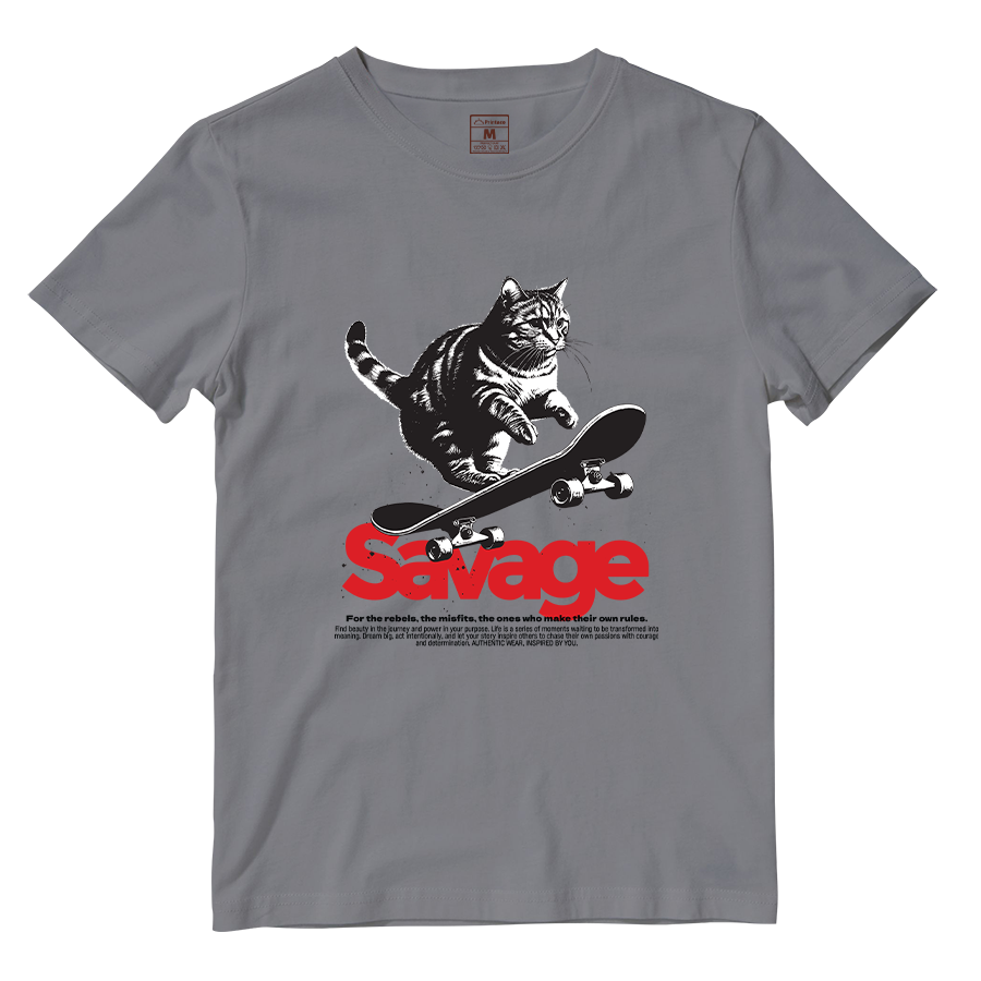Cotton Shirt: Savage