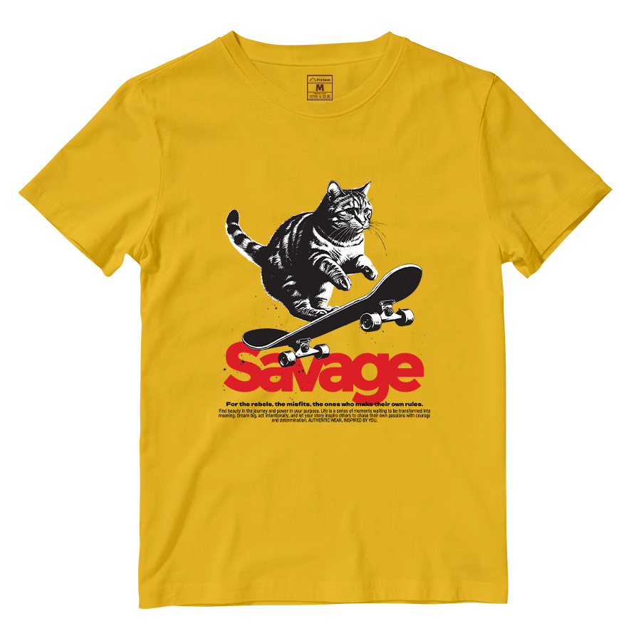 Cotton Shirt: Savage
