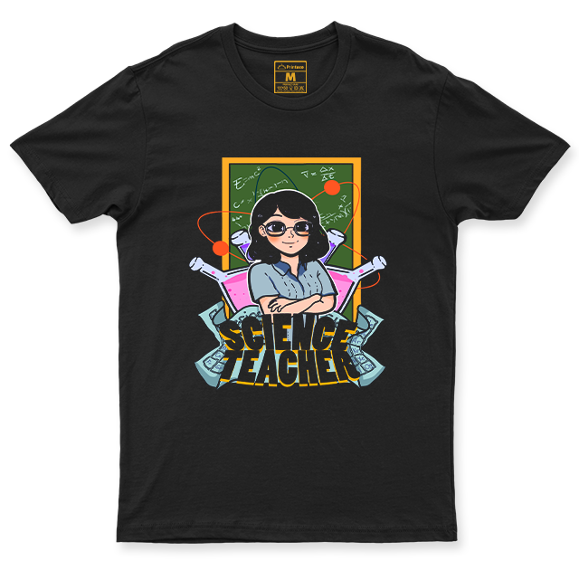 C.Spandex Shirt: Science Teacher Female