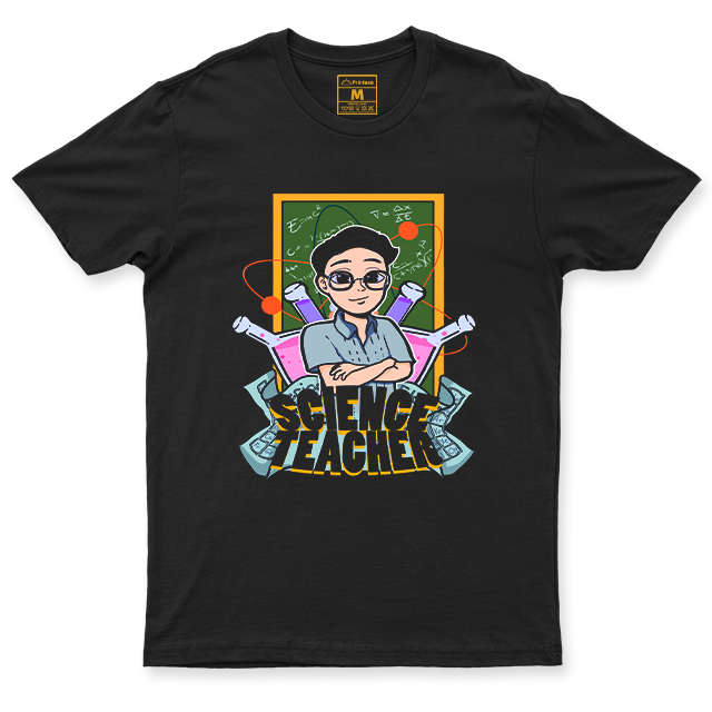 C.Spandex Shirt: Science Teacher Male