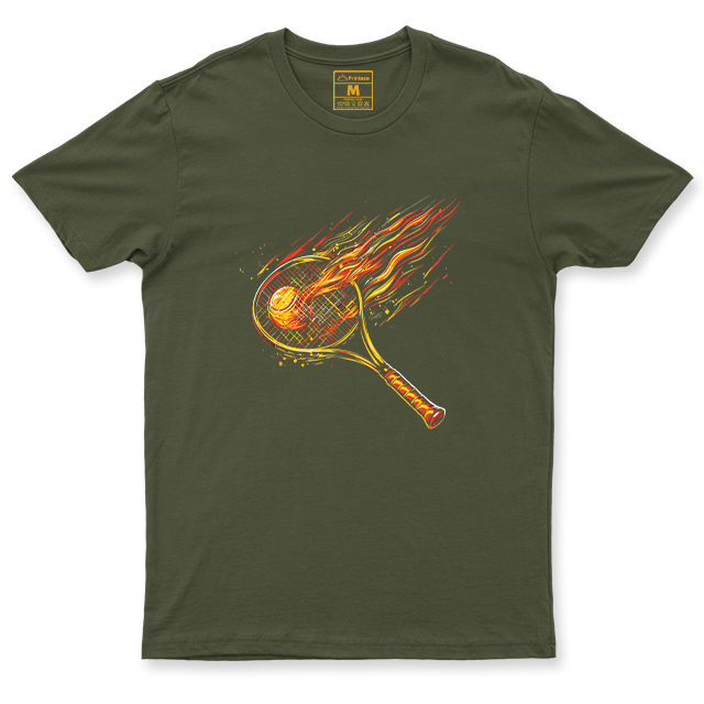 Drifit Shirt: Scorching Racket