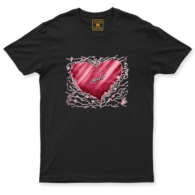 Drifit Shirt: Scuba Heart
