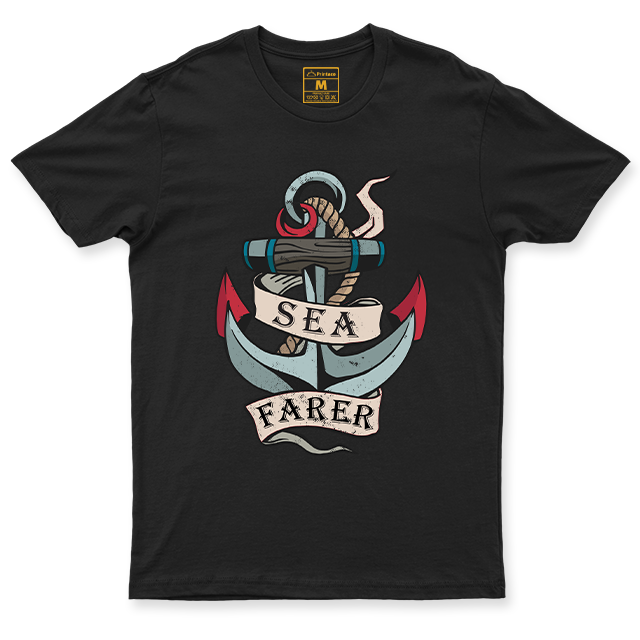 C. Spandex Shirt: Seafarer Anchor