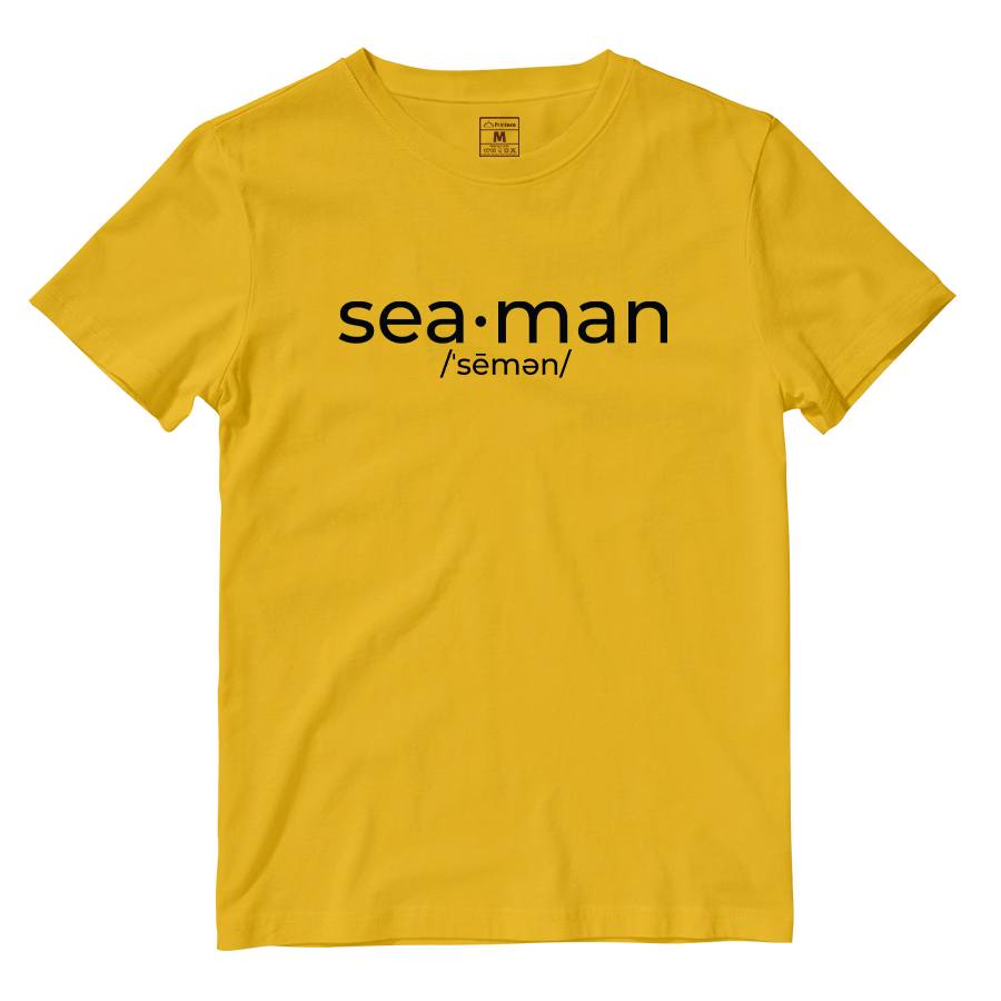 Cotton Shirt: Seaman Pronunciation