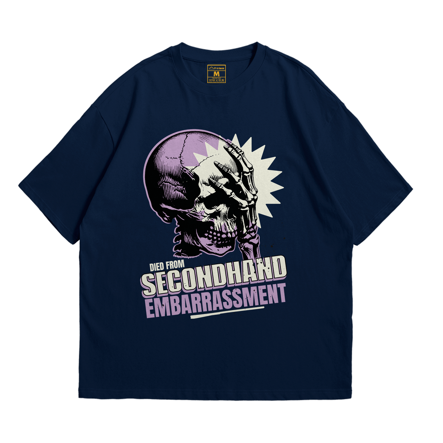 Premium Oversized Cotton Shirt: Seconhand Embarassment