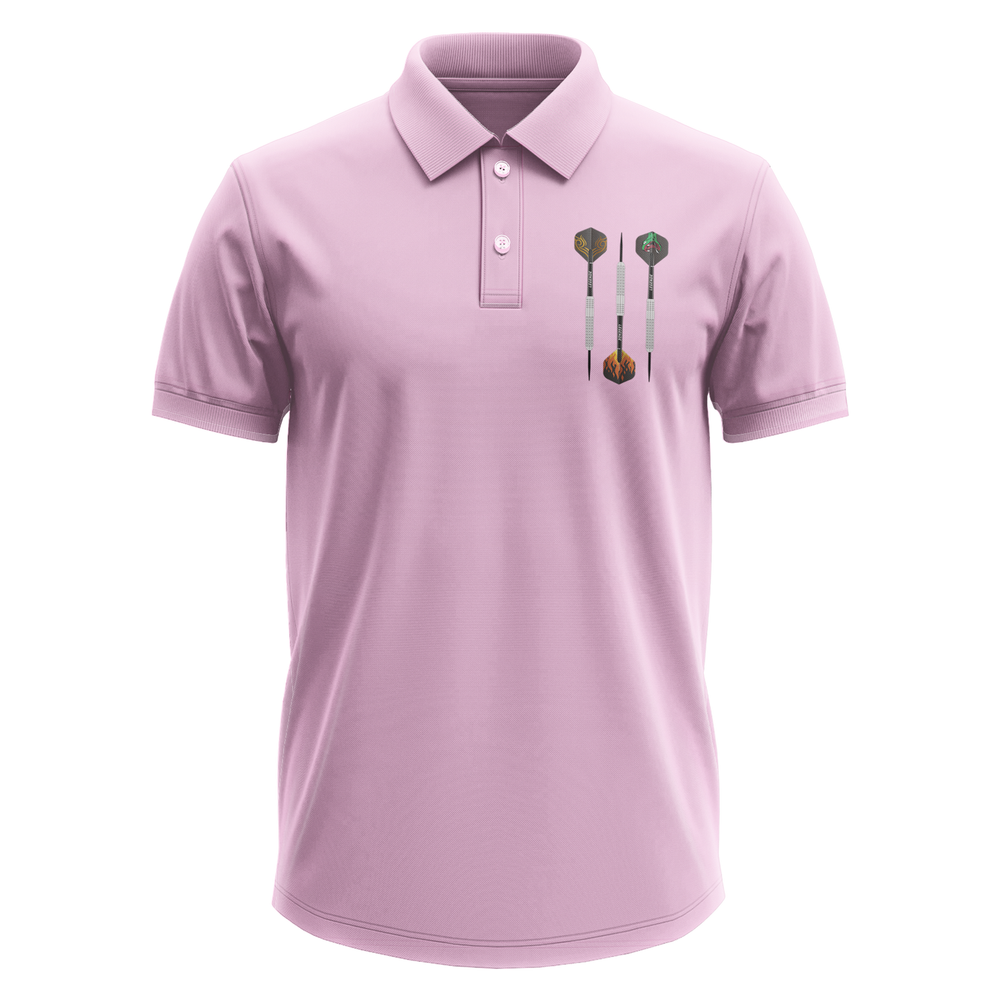 Drifit Polo Shirt: Set of 3 Darts (Front Only)