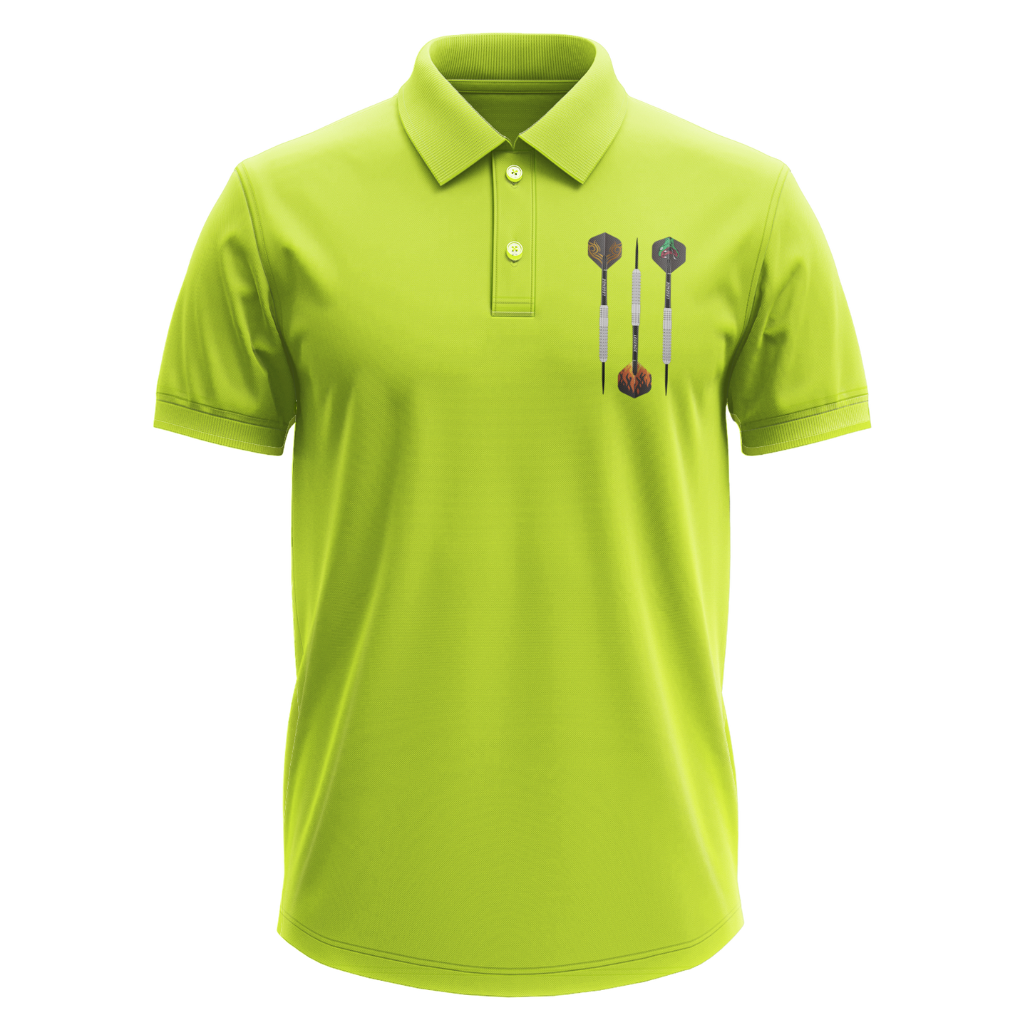 Drifit Polo Shirt: Set of 3 Darts (Front Only)