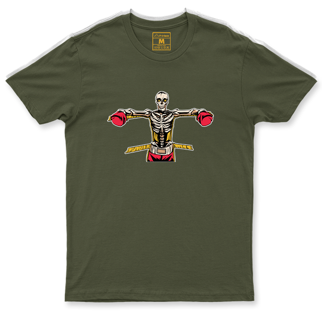 Drifit Shirt: Skeleton Boxing
