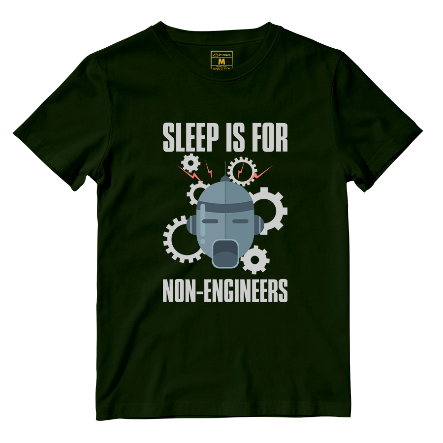 Cotton Shirt: Sleep Is For Non Engineers