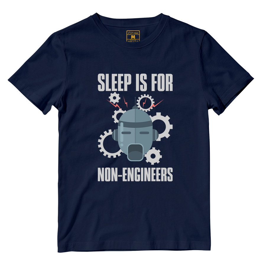 Cotton Shirt: Sleep Is For Non Engineers