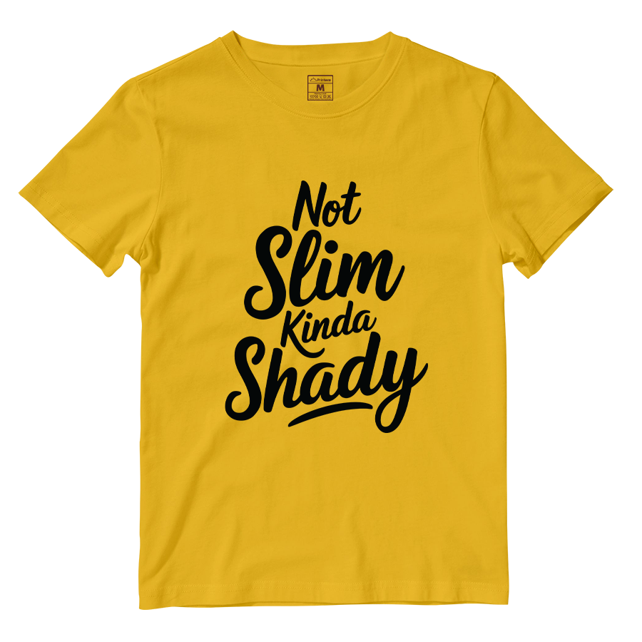 Cotton Shirt: Slim Shady