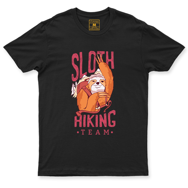 Drifit Shirt: Sloth Hiking Team